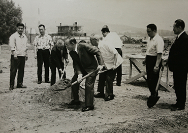 건국중학교 신축공사 기공식(1967)